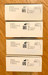 COLOPLAST 18321 SenSura Mio Convex Flip *LOT OF 4 BOXES* *FREE PRIORITY SHIP #1