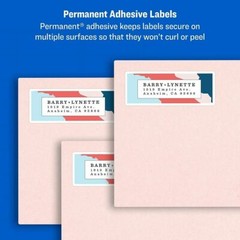 Avery Easy Peel Laser Return Address Labels 2/3″ x 1 3/4″ (5195) PICK YOUR OWN #
