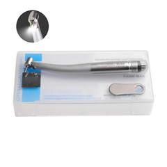 Dental LED High Speed Handpiece Mini Head Double LED Single Water Spray 4H US
