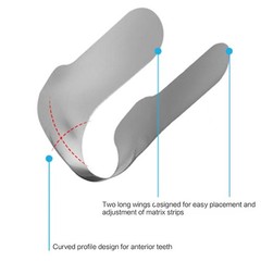 30x Dental Anterior Matrix Bands Proximal Anterior Strips Twin Anterior Matrices
