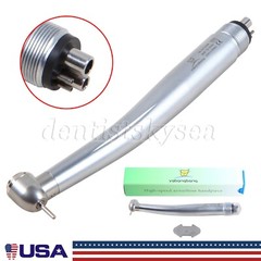 1/5/10Pcs Dental High Speed Handpiece Push Button Turbine 4 Hole Standard Head