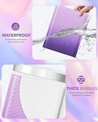 600Pack Cute Poly Bubble Mailers Padded Envelopes Shipping Mailing Bags 6×10