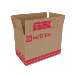 (10 pack) Pen+Gear Medium Moving Boxes, 22 in. L x 13 in. W x 15 in. H, Kraft