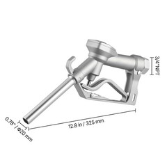 Uimoso 3/4 in NPT Automatic Fuel Nozzle with 0.78 in Spout and 10 ft Hose