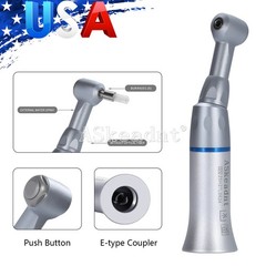Slow Low Speed Contra Angle Handpiece Fit NSK 1.60mm/2.35mm Dental Push Button