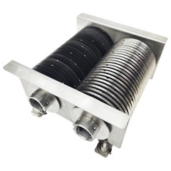 110V Stainless Commercial Meat Slicer with 5mm Blade Feed Port 9.1″×7.87″ 750W