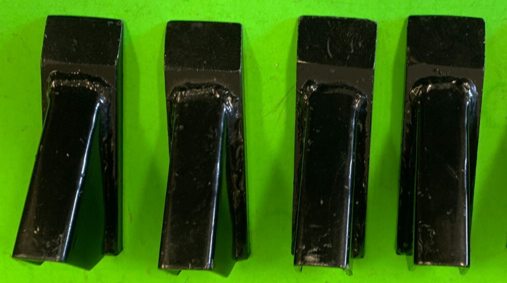 Set/4 box scraper blade scarifier ripper point tips for 3/4″ thick shanks