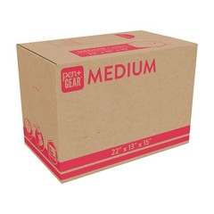 (10 pack) Pen+Gear Medium Moving Boxes, 22 in. L x 13 in. W x 15 in. H, Kraft