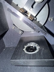 Acton Research Corporation SC-447 Sample Chamber Rotating Base Lenses As Shown