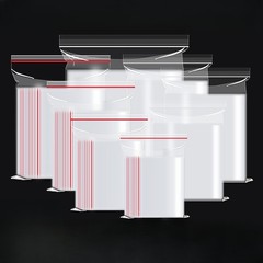 100-400 pcs 3″×5″ Strong Clear Reclosable Zip Plastic Lock Bags Poly Zipper UL