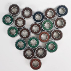 20pcs 5x11x4mm Precision Ball Bearings with Rubber Seals for Smooth Operation