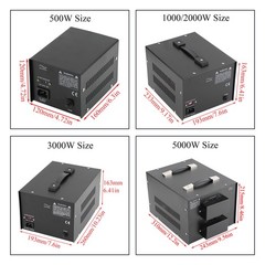 Voltage Transformer AC 110V to 220V OR AC 220V to 110V Step Up & Step Down 500W
