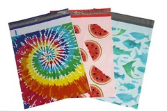 60 10×13 Designer Poly Mailers Plastic Envelopes Shipping Bags (20pcs/design)