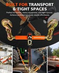 YATOINTO Load Binder 3/8-1/2 Chain 9200 lbs SWL 2 Pack Electric Torque
