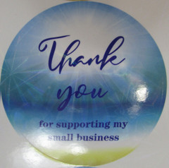 Thank You For Supporting My Small Business 2″ Self Adhesive 3 designs 1,848 Ct
