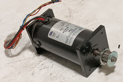 Rae Corporation 2423272 DC Motor 1790RPM 90VDC 20 in-oz Torque TENV Enclosure
