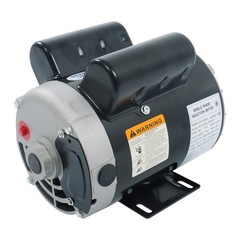 3450 RPM 3HP SPL Electric Motor Compressor Duty 56 Frame 1 Phase 115/230 Volts