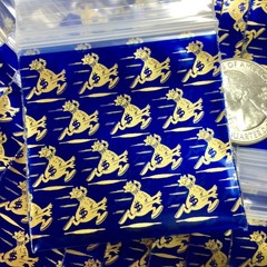 BaggiesSince1987 – 1515 Design Zip Bags 50 DSN MIX 500PCS METALLIC, READ DETAILS