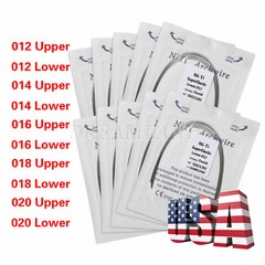 1-50 packs Dental Orthodontic Super Elastic Niti Arch Wire Round Ovoid Form OCA