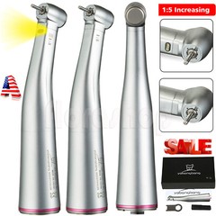 Ti-MAX X95L Dental 1:5 Fiber Optic Contra Angle Low Speed Handpiece For NSK