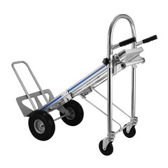 4 in 1 Aluminum Hand Truck Dolly Heavy Duty 1000 LB Convertible Folding Cart