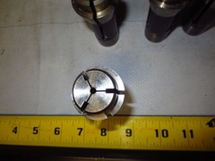 Lot of 12 S & M TF25 HEX, Round, Square Collets Southwick & Meister S&M