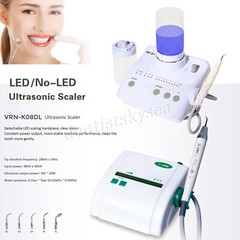Ultrasonic Scaler fit EMS DTE Woodpecker (LED) Handpiece+Tips+ Bottles Dental