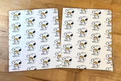Snoopy & Woodstock Love Hug Cover Set 4 use with the Classic Happy Planner-