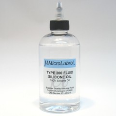 MicroLubrol 200 Fluid Pure Silicone Lubricant Oil PDMS 50 cst centistokes 1 Gal