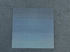 Sandbaggy Perforated Steel Sheet 12″ x 12″ – Perforated Metal Sheet – 20 Gauge