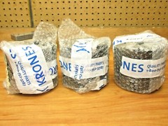 Krones 800023244D (LOT OF 3) *NEW* Roller Sponge A=120.0 B=100.0