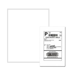 8.5″x11″ Full Sheet Address Shipping Labels Blank Self Adhesive 8-1/2″ x 11″ UPS