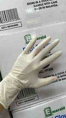 Emerald Digi-Gloves, Powder Free Disposable Latex Gloves (Small) 1 case
