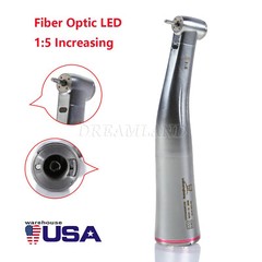 Dental 1:5 LED Contra Angle Increasing Handpiece Fit KaVo NSK Electric Motor USA
