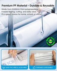 Sheet Protectors 8.5 X 11 Inch, Clear Top Loading Page Protectors for 3 Ring Bin