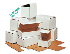 1-200 CHOOSE QUANTITY 4x4x4 Corrugated White Mailers Packing Boxes 4″ x 4″ x 4″