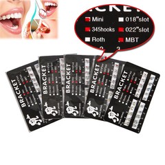 YOKA Dental Ortho Metal Brackets Braces Mini Standard Roth MBT 022 018 345 Hooks