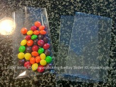5000 Pcs 3×5 (O) Clear Flat Poly Cello Bags Good for Bakery Cookie Pops Lollipop