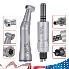 ASK Dental Contra Angle /Air Motor Handpiece Kit 2Hole/4Hole Inner Water Spray