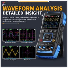 FNIRSI 2C53T 3 in 1 Handheld Oscilloscope Digital Multimeter Signal Generator