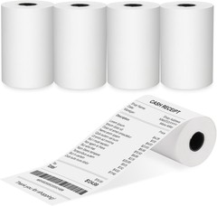 5 Rolls 2.25″x50ft Thermal Receipt Paper POS Cash Register