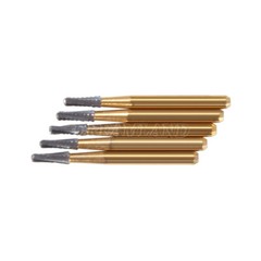 5PCS/Pack FG-1957 High Speed Dental Tungsten Steel Crown Metal Cutting Burs
