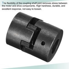 1 Pcs Flexible Coupling Shaft 20mm to 25mm 52mm x 44mm Motor Coupler Joint
