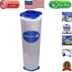 Crystal Clear 18″ Stretch Film – 1500ft Heavy-Duty Packing with Tension Handles