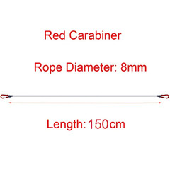 5 Types Stretch Elastic Ropes 8MM Bungee Cords with Hooks Lightweight Bikes Tie