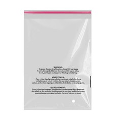100-1000 9×12 Poly Bags Resealable Clear Merchandise Display Bags Shirt Apparel