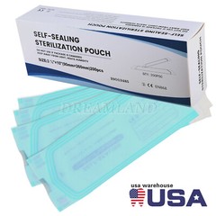 Self Sterilization Pouches Pouch Autoclave, Sterilizer Bags Dental Tattoo Nail