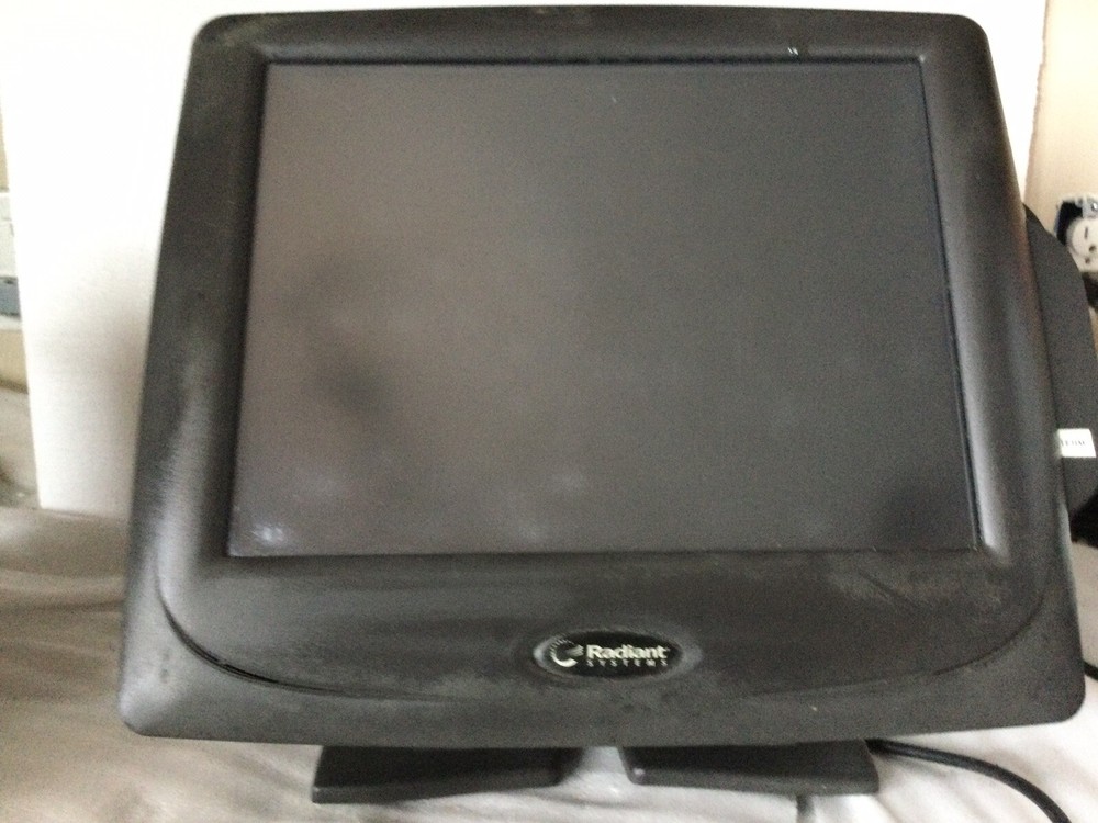 ALOHA P1520 RADIANT POINT OF SALE (POS) TOUCH TERMINAL USED