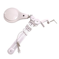 Proskit MA-1209LA Magnifier Lamp, 5D (2.25x) Mag., 110VAC, Desk Clamp Mount