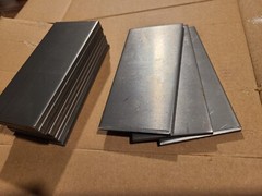 20 Practice welding Steel Plates 0.164″ Thick. 4 1/2 X 2 1/8